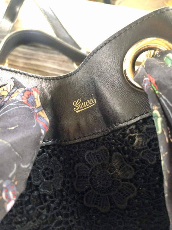 prada - pizzo s satchel, black lace | Lace bag, Bags, Prada handbags