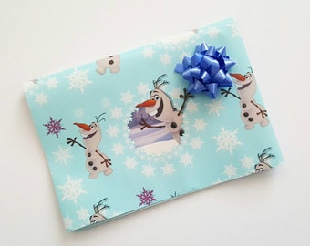 Frozen Wrap Paper Etsy