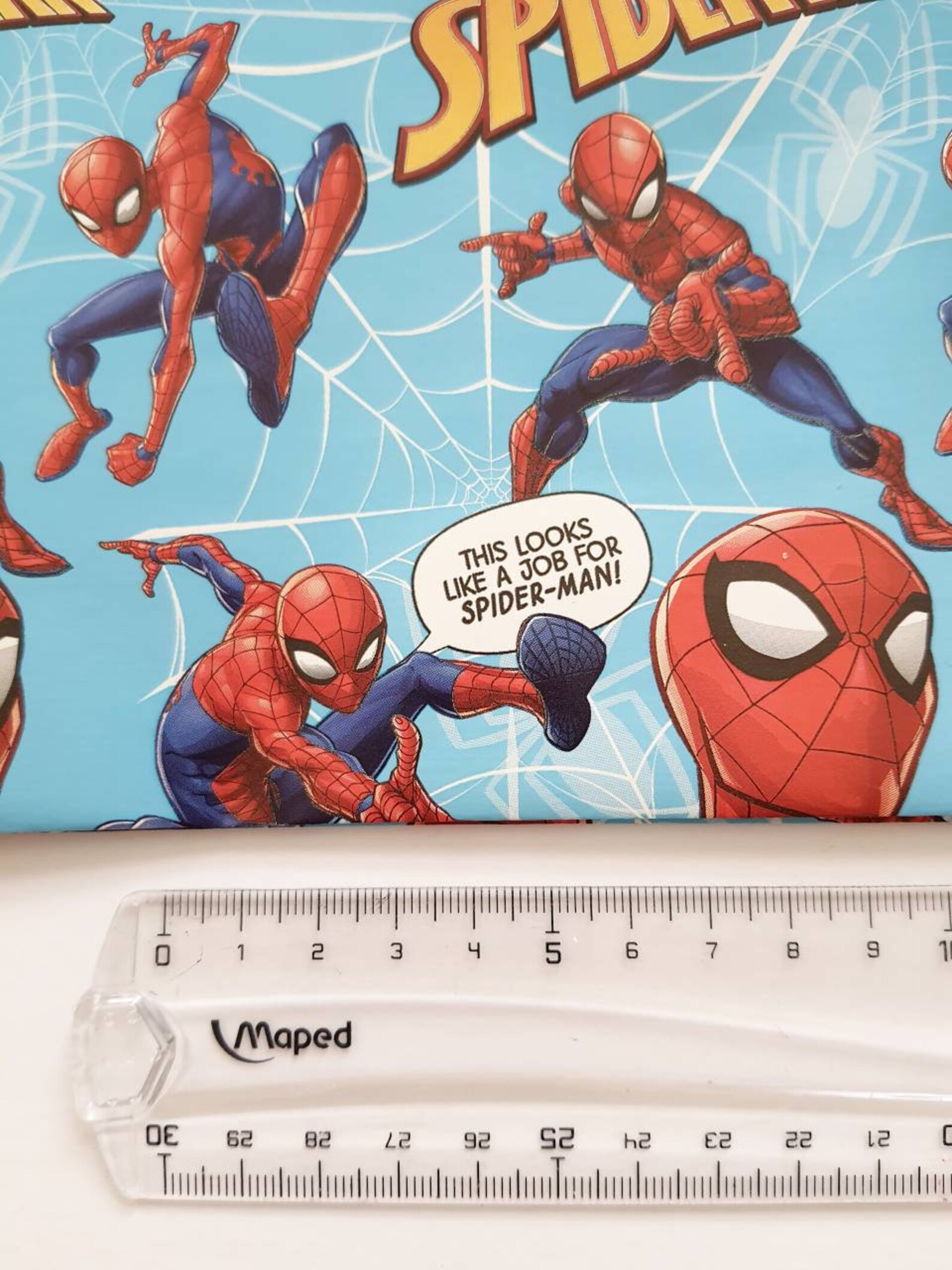Spiderman gift wrapping papermarvel movie wrapping paper | Etsy