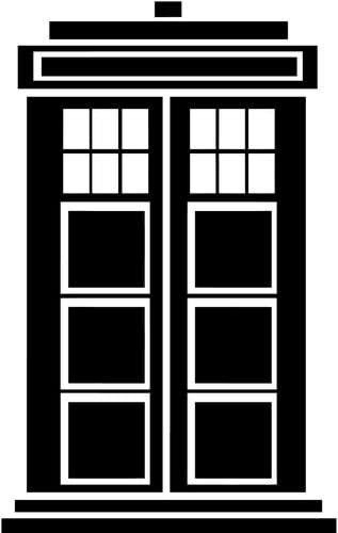 Dr Who Call Box Vinyl Decal Sticker Bumper Car Truck Window - Etsy