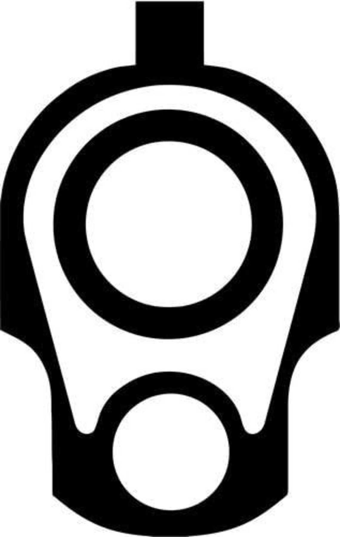 1911 45 Acp Pistol Barrel Vinyl Decal Sticker Bumper Car Truck Etsy