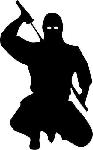 Ninja Vinyl Decal Sticker Bumper Car Truck Window - Etsy