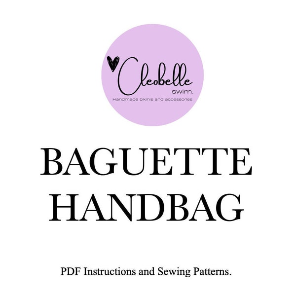 Shoulder bag / Baguette Bag - Sewing Pattern