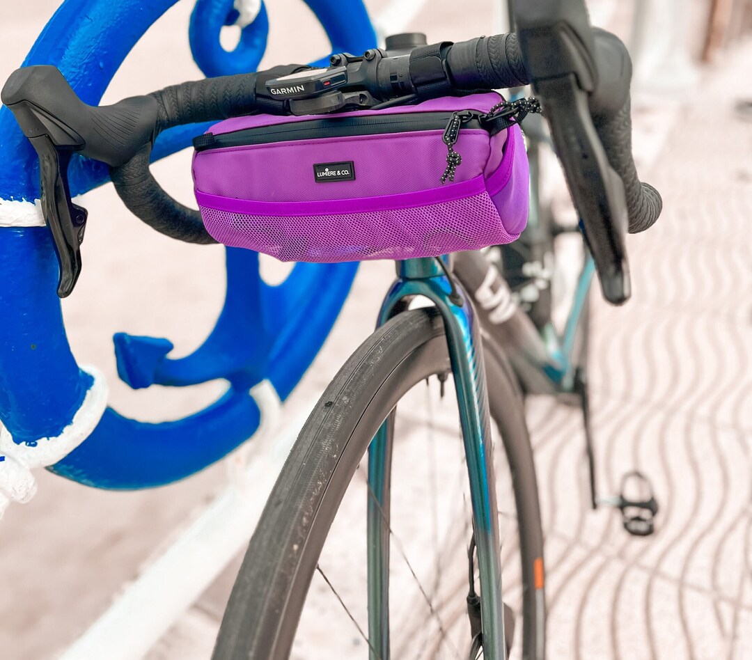 Bike Handlebar Bag Multiple Colors by Lumiere & Co. Bike Bag Bike Bar