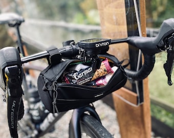 OFFRE PACKAGE ! 1 sacoche de guidon + 1 portefeuille vélo par Lumière & Co. | Sacoche de vélo | Résistant à l'eau | Sacoche de selle de vélo | Sacoche de selle | Sacoche de vélo