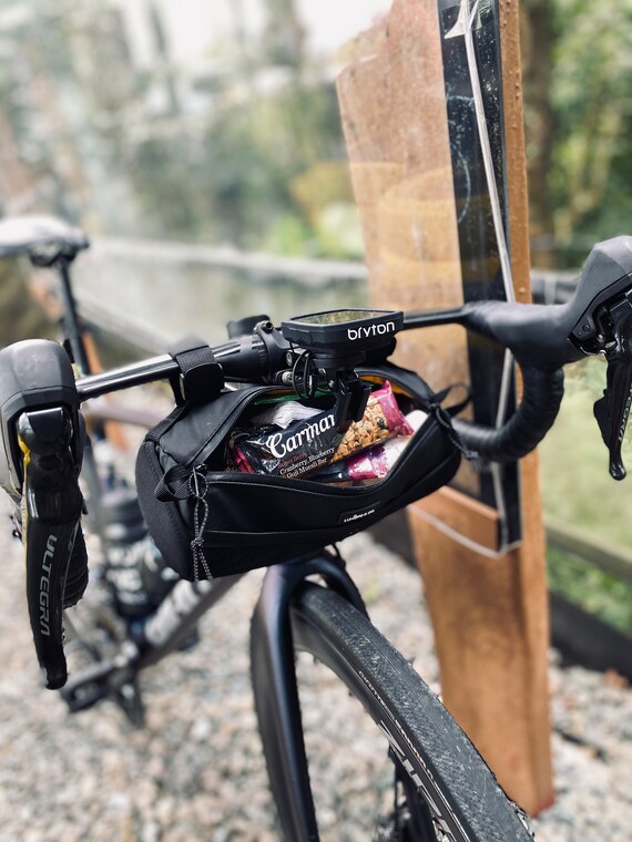 Lumiere & Co. Cycling Wallet | Biking Case And Pouch For Jersey | 7" X 3.5" (Black, Small