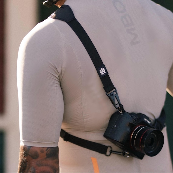 Sangle Porte-appareil Photo Ajustable Syengery - Pour Sports D'hiver, Nautiques, Cyclisme Et Voyage - Stabilisateur Confortable Homme Et Femme - 6