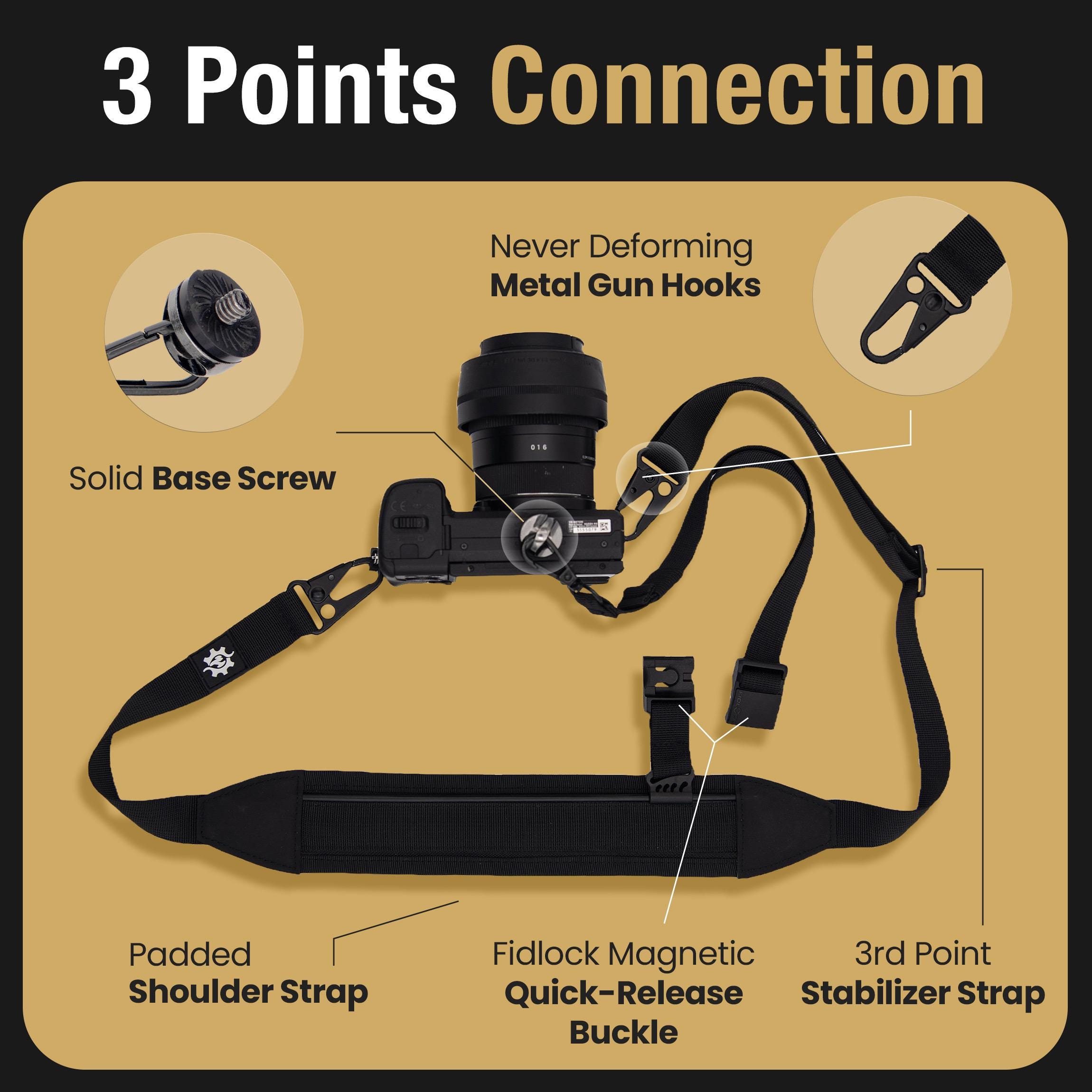 Cycling Camera Strap by Lumiere Point Camera Strap Riding  Camera Strap Rider Strap Bike Camera Strap Primary color: Beige