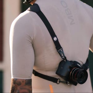 Cycling Camera Strap | 3 Point Magnetic Bike Camera Strap | International Store