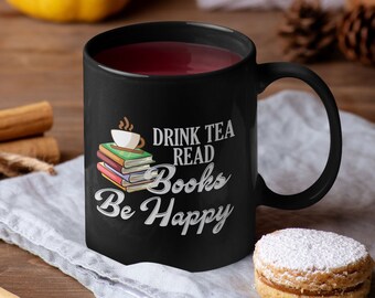 Bookish Mug - Librarian Mug - Book Reader Mug - Teacher Gift - Librarian Gift - Book Lover Gift - Book Lover Mug - Tea Lover Mug