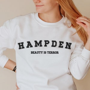 Hampden College Sweatshirt, The Secret History, Dark Academia, Bookish Gifts, Bookish Sweatshirt