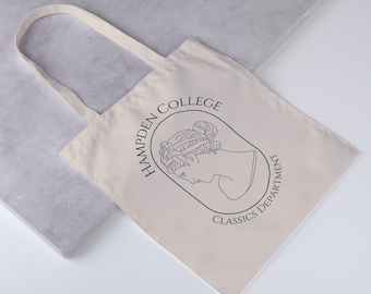 Hampden College Classics Department Canvas Tote Bag