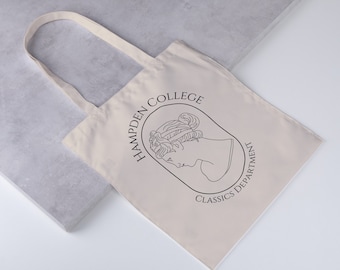Hampden College Classics Department Canvas Tote Bag