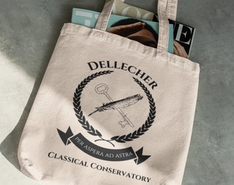 Dellecher Classical Conservatory Canvas Tote Bag, If We Were Villains