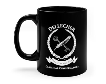 Dellecher Classical Conservatory Mug, Dark Academia Booktok Gift