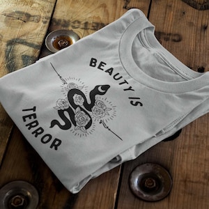 The Secret History Shirt - Beauty is Terror - Book Lover Shirt - Literature Shirt - Dark Academia Shirt - Reading Shirt