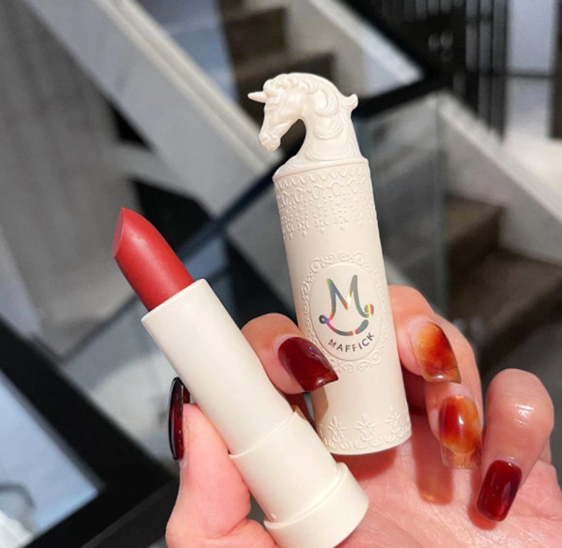 Unicorn Lipstick Pale Soft Glitter Lipgloss Colour Beauty Etsy