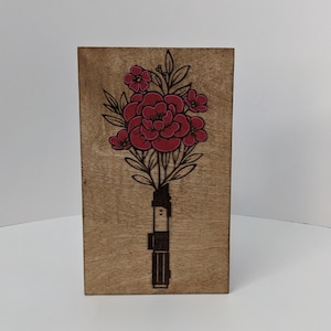Laser Sword - Wood Burning