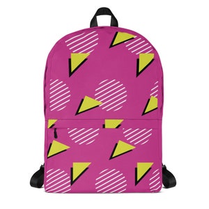 Pink - Retro - 90s - Backpack