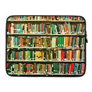 Books - Library - Photography - Design - Laptop Sleeve