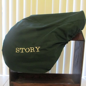 Saddle Cover-English- Hunter/Jumper -Solid Color-Fleeced Lined, Water Resistant-Solid Color-Adult or Child/Pony Size-Great fit!