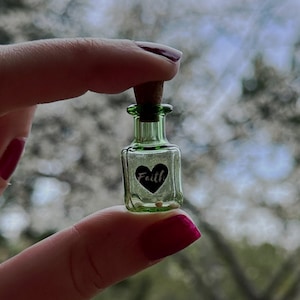 Colorful Mustard Seed Glass Bottle// FAITH reminder