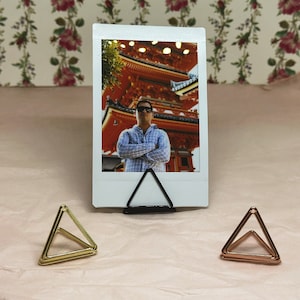 Modern Photo Stand // Minimalistic Frame // Small Photo Holder
