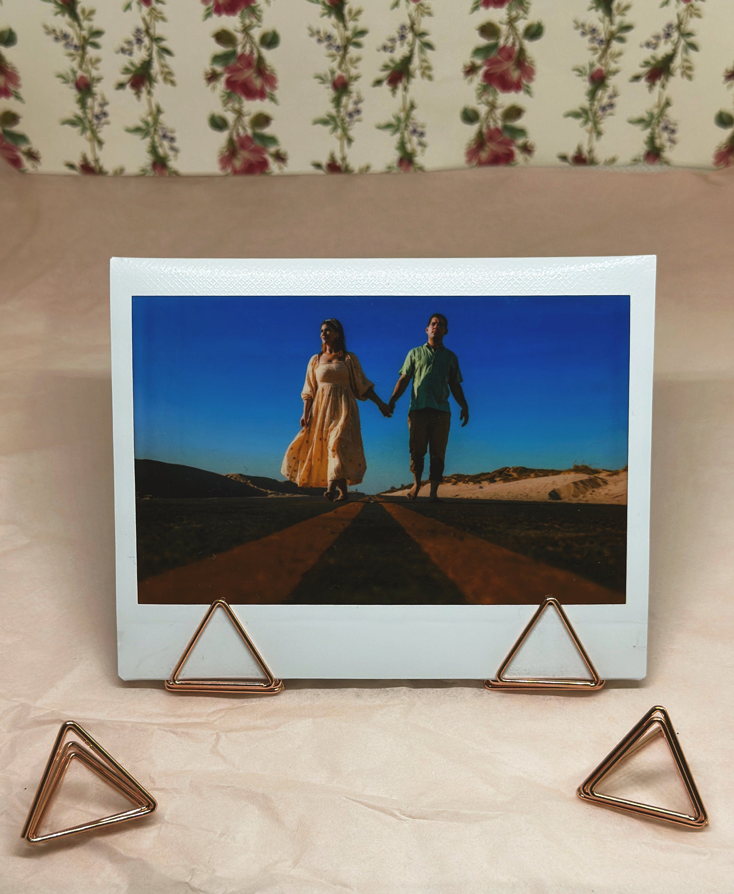 Modern Photo Stand // Minimalistic Frame // Photo Holder Etsy