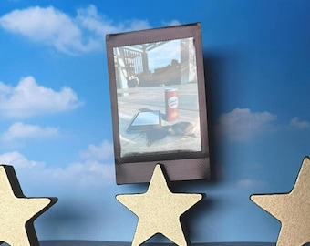 Set of 2+ Stars Photo Stand: Home & Event Decor, Business Card Holder