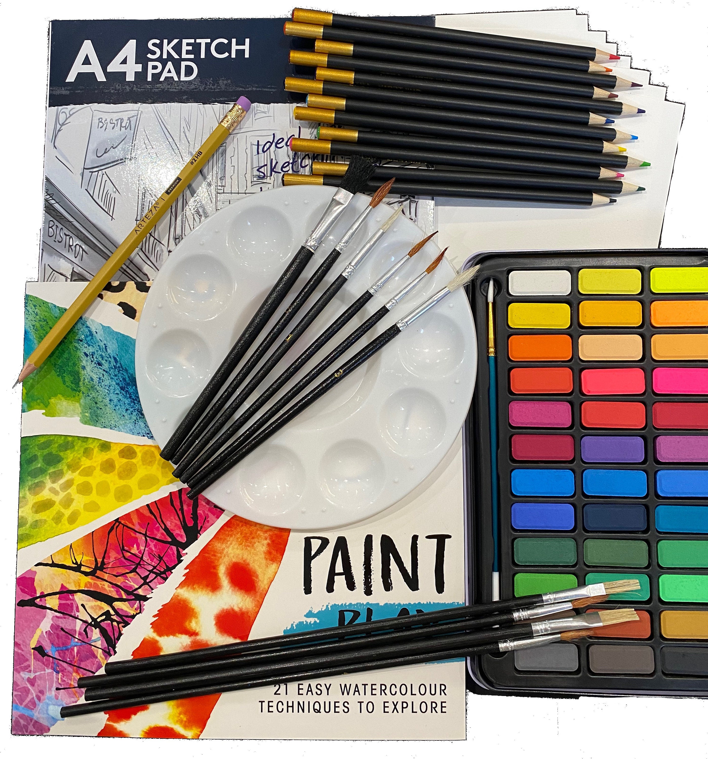 Essential Watercolour Kit Watercolor for Beginners Watercolor Kit