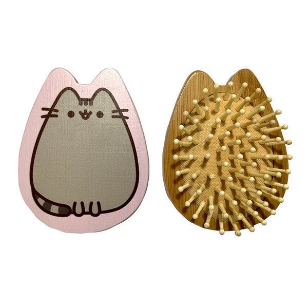 Pusheen the Cat Bamboo Hair Brush