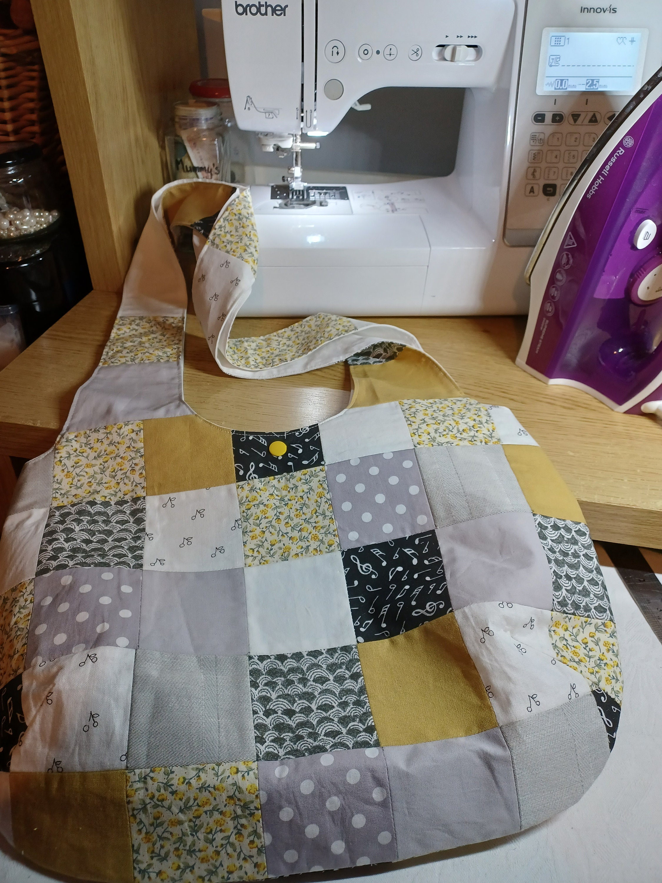 Custom, Made to Order Patchwork Slouch Style Shoulder Bag Custom, Made to Order Patchwork Slouch Style Shoulder Bag