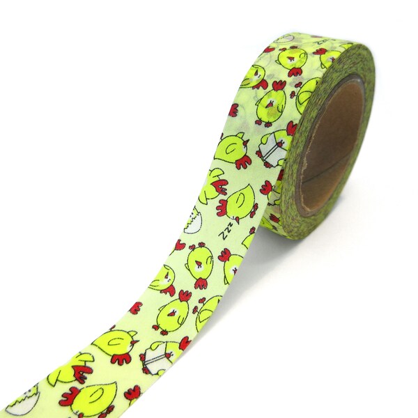 Yellow Chicks Washi Tape