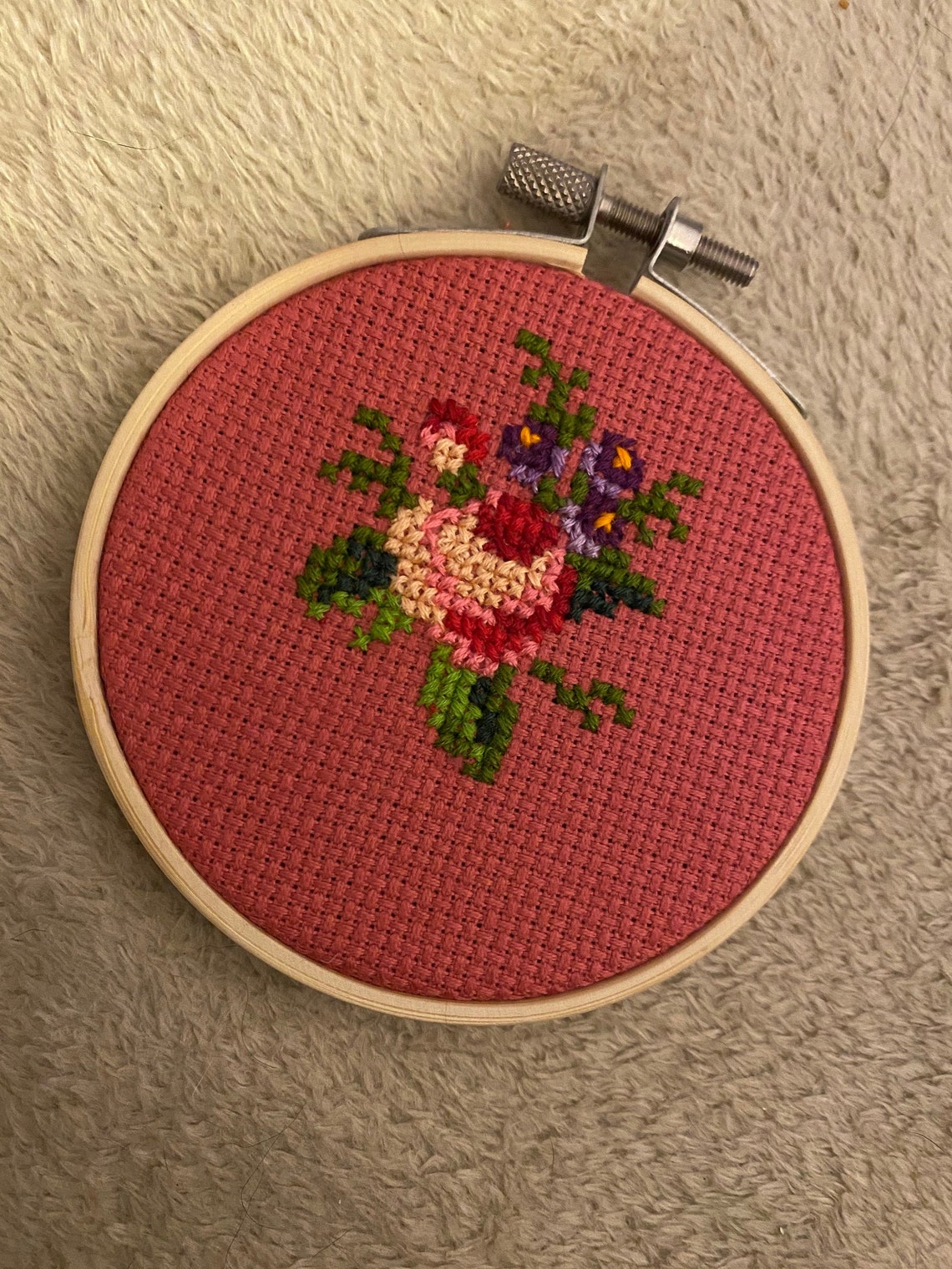 3 inch Cross Stitch Hoop Etsy