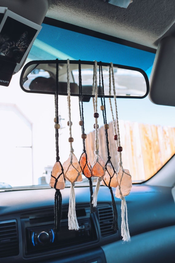 Crystal Car Accessories for Women Car Vent Clip Gemstone Vent Car Charm  Accessory Car Decor Car Dashboard Accessories-rose Quartz 
