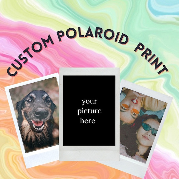 Custom Polaroid Prints, Instax Fujifilm, Retro Prints, Gift Ideas, Polaroid, Wedding Photos, Couples Gifts, Christmas Gift, Best Friends Pet