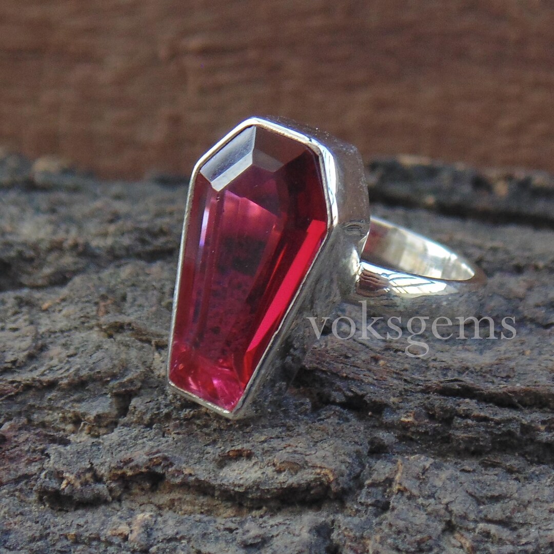 Bague Chevalière Cercueil En Argent 925 - Poids 25g - Taille 63 - Style éternité - Occasion