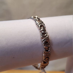 Sterlingzilveren Stampato-armband