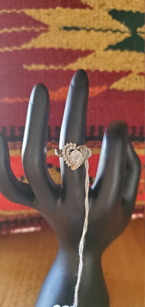 CZ Heart ring