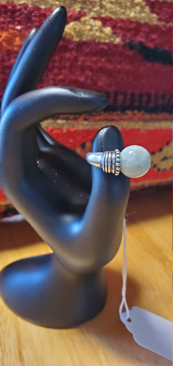 Jadeite ring - image 1