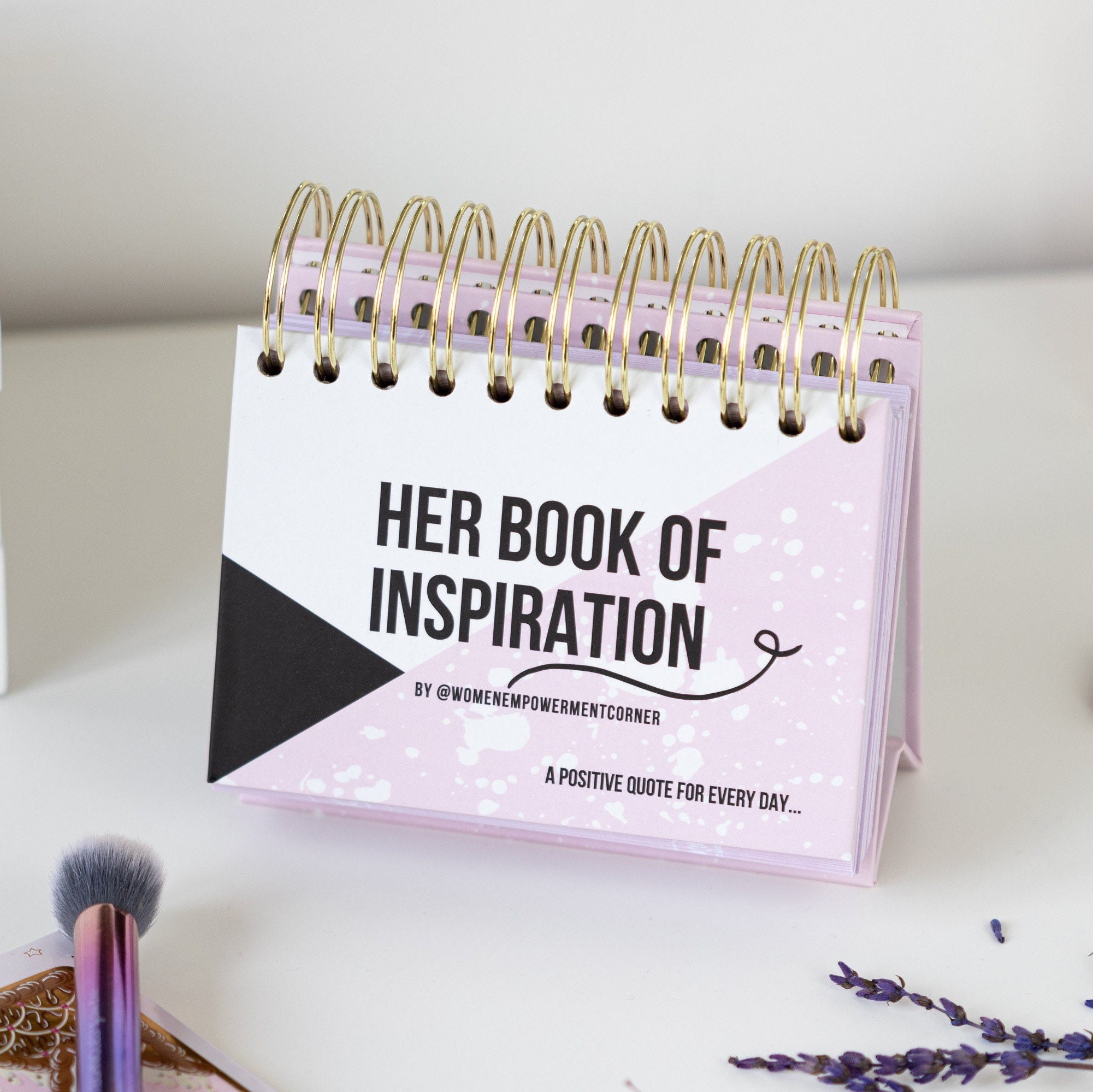 Desk Calendar Her Book of Inspiration 2023 Desk Calendar - Etsy