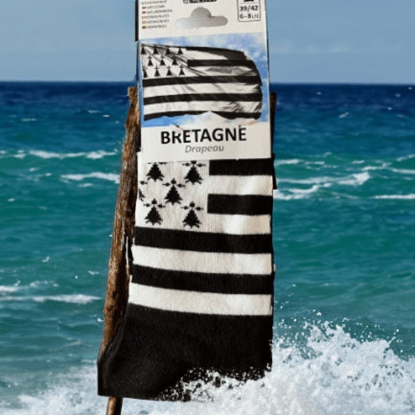 Chaussettes Drapeau Breton