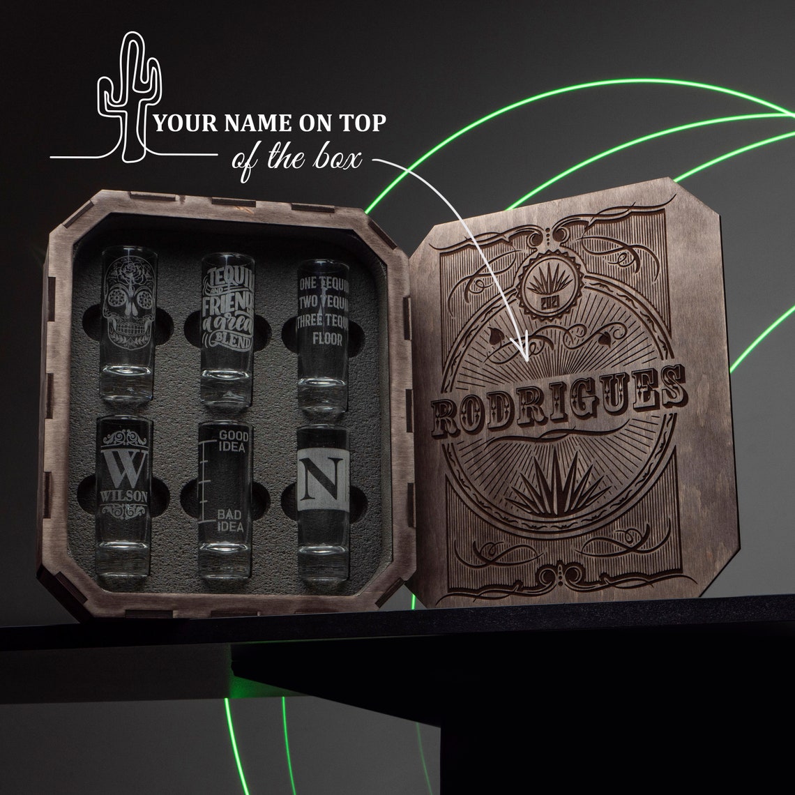 Tequila Gifts Tequila Shot Glasses Custom Shot Glasses Shot Etsy