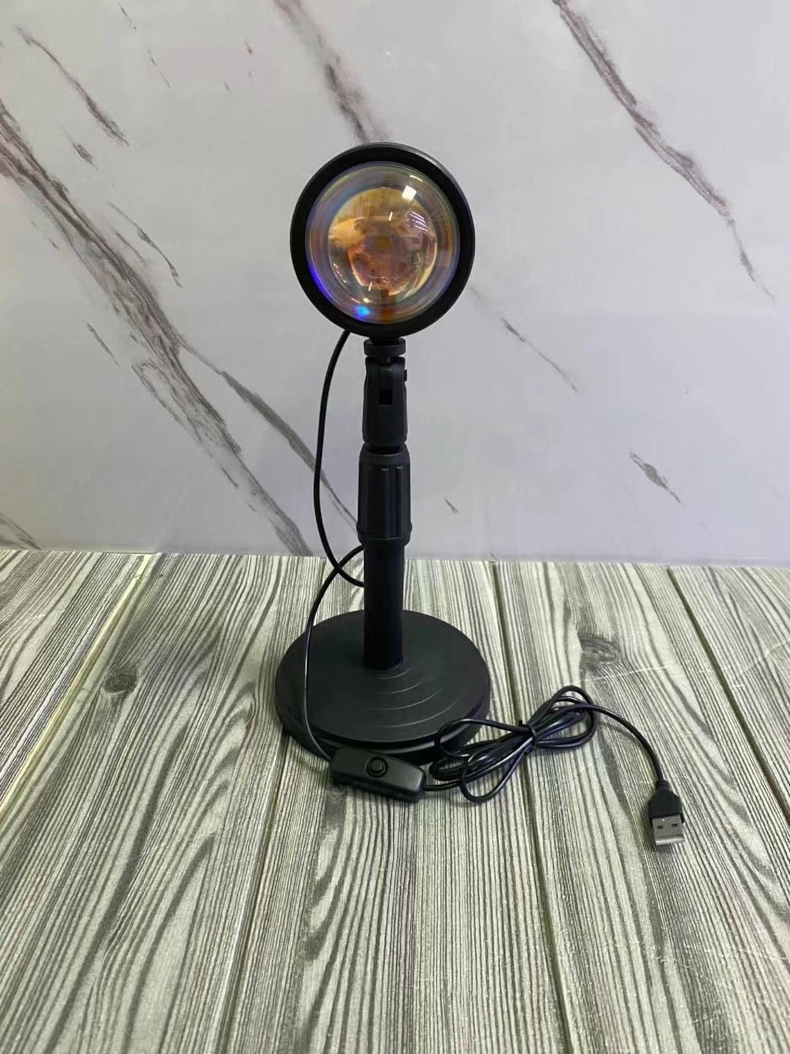 Sunset LED Projector Lamp USB Table lamp Sun never sets Etsy