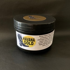 Havana Gold Boot Grease Leathercare.Bootblack