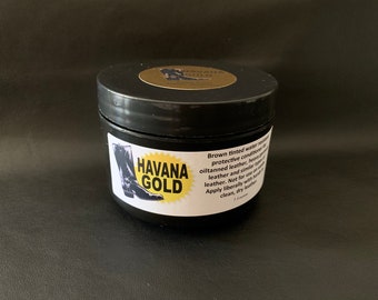 Havana Gold Boot Grease Leathercare.Bootblack