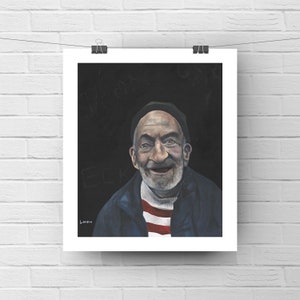 Dynamo John - Medium Fine Art Giclee Print