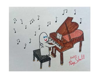 Playing the Boos! 8x10 Print