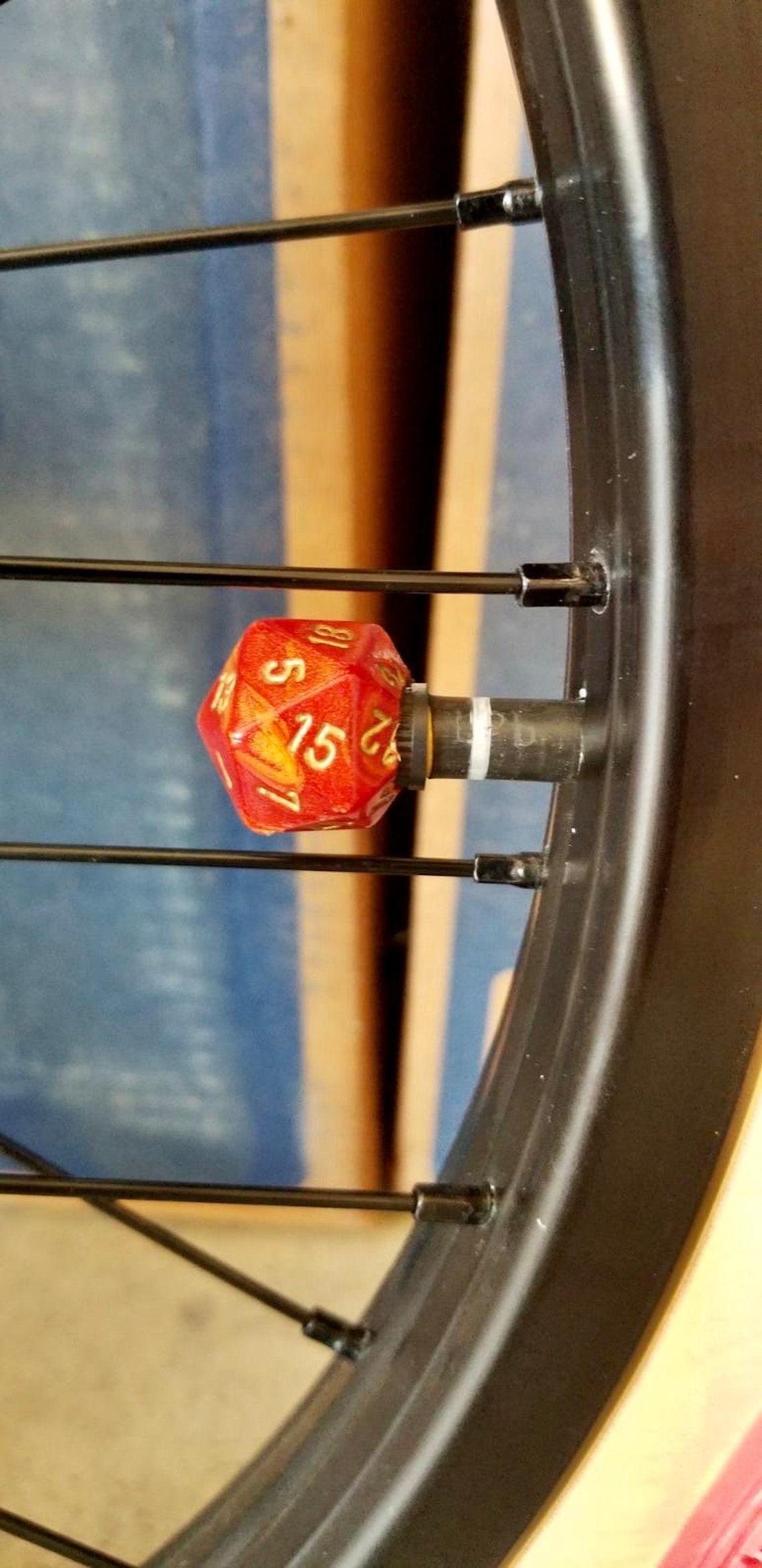 Rollin Twenties D20 Valve Stem Caps pair Etsy