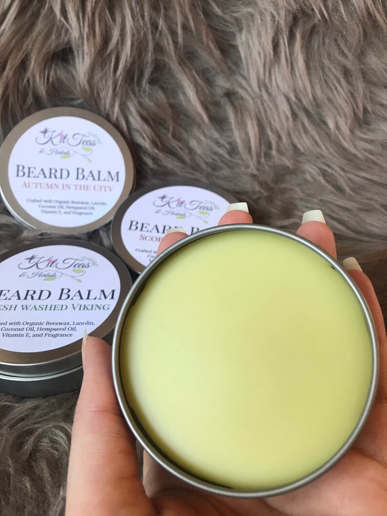 Beard Balm for Better Beards Moisturizing Beeswax Lanolin Etsy